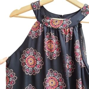 Crystal Sky Light-weight Bohemian Halter Dress, Size Small